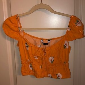 Zara floral top